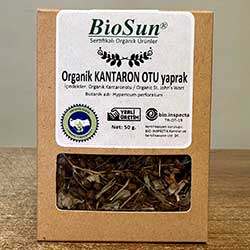 Biosun Organik Yaprak Kantaron Otu 50g