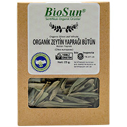 BioSun Organik Zeytin Yaprağı 25g