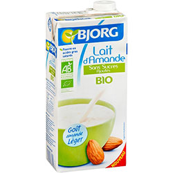 Bjorg Organic Lait D'amande Intense Almond Milk (Whitout Sugar) 1L