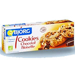 Bjorg Organic Cookie wit Chocolate and Hazelnut 200g