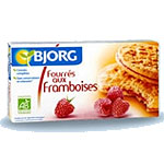 BJORG Organic Cookie Raspberry175g