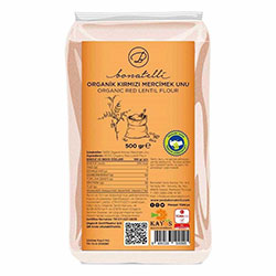 Bonatelli Organic Red Lentil Flour 500g