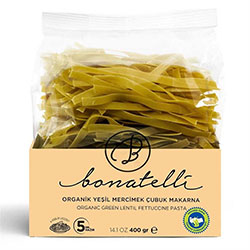 Bonatelli Organic Green Lentil Fettuccine Pasta 400g