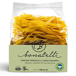 Bonatelli Organic Turmeric Fettuccine Pasta 400g