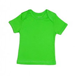 Canboli Organic Baby Short Sleeve T-shirt (Green, 3-6 Month)