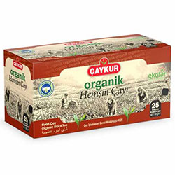 Çaykur Organic Hemşin Black Tea 25 Tea Bag