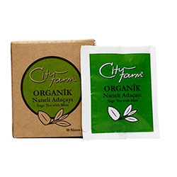 Cityfarm Organic Sage tea With Mint 10 Bags