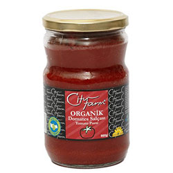 Cityfarm Organic Tomato Paste 650g