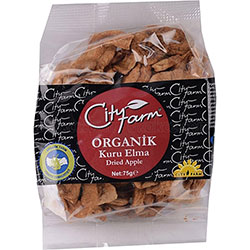 Cityfarm Organic Dried Apple 75g