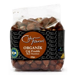 Cityfarm Organic Hazelnuts Raw 250g