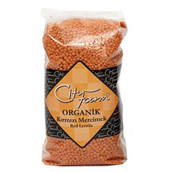 Cityfarm Organic Red Lentil 1Kg