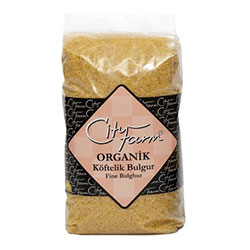 Cityfarm Organik Köftelik Bulgur 1Kg