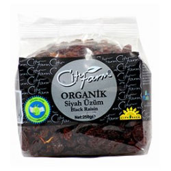 Cityfarm Organic Dark Sultanas With Seed 250g