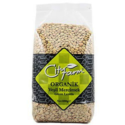 Cityfarm Organic Green Lentil 1Kg