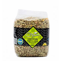 Cityfarm Organic Green Lentil 500g