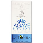 Chocolat Stella Organik Agave Şuruplu Sütlü Çikolata 80gr