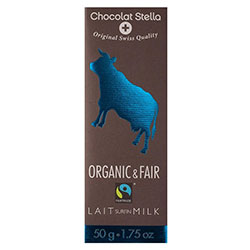 Chocolat Stella Organic Milk Chocolate 50g