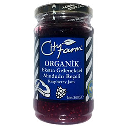 Cityfarm Organic Raspberry Jam 360g