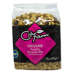 Cityfarm Organic Granola With Hazelnut 375g