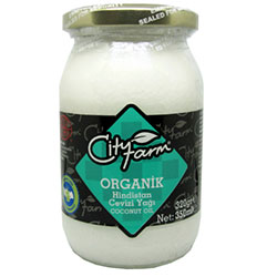 Cityfarm Organik Hindistan Cevizi Yağı 350ml