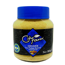 Cityfarm Organic Peanut Butter 300g