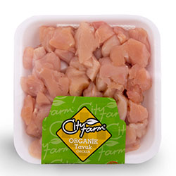 Cityfarm Organic Chicken Meat Cubes (KG)