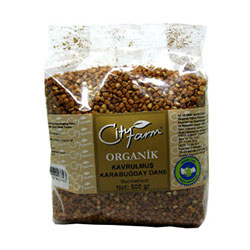 Cityfarm Organik Kavrulmuş Karabuğday  Greçka  500g
