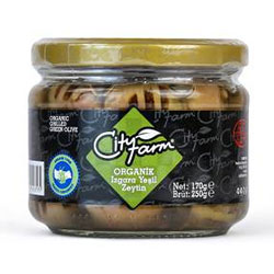 Cityfarm Organic Grilled Green Olive 170g