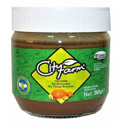 Cityfarm Organic Peanut Butter With Carob 360g