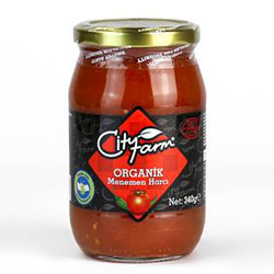 Cityfarm Organic Boiled Tomato & Pepper 340g
