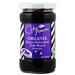 Cityfarm Organic Plum Jam 360g