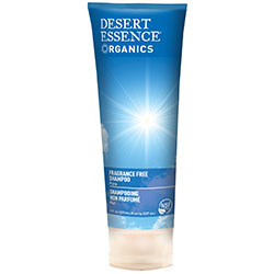 Desert Essence Organic Shampoo  Fragrance Free  237ml