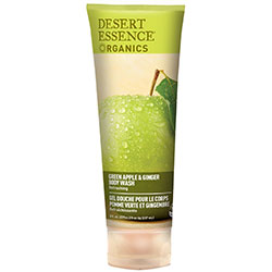 Desert Essence Organic Body Wash  Green Apple & Ginger  237ml
