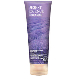 Desert Essence Organic Body Wash  Bulgarian Lavender  237ml