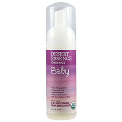 Desert Essence Organic Oh So Clean 2 in 1 Gentle Foaming Hair & Body Cleanser 170ml