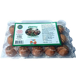 Dimetta Organic Egg (Baby) 15pcs