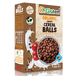 Dr Gluten Organic Crispy Cereal Balls  Carob  200g