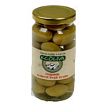 Ecoliva Organic Green Olives  Almond Stuffed  300g