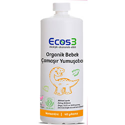 Ecos3 Organik Bebek Çamaşır Yumuşatıcı 1000ml