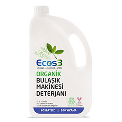 Ecos3 Organic Dishwasher Liquid 2 5lt