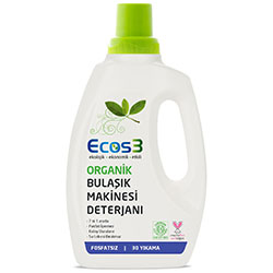 Ecos3 Organic Dishwasher Liquid 750ml