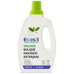 Ecos3 Organik Bulaşık Makinesi Deterjanı 750 ml