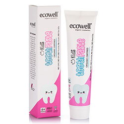 Ecowell Organik Çocuk Diş Macunu 75g