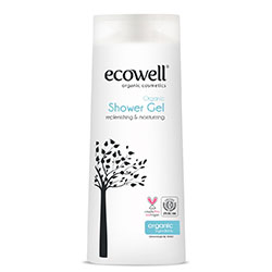 Ecowell Organic Shower Gel  Replenishing & Moisturizing  300ml