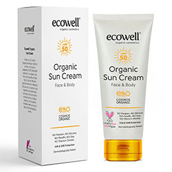 Ecowell Organik Güneş Kremi  SPF 50  110g