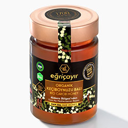 Eğriçayır Organic Carob Blossom Honey 450g