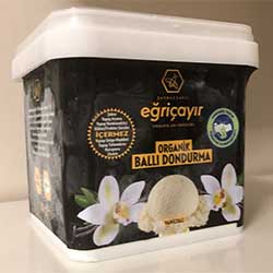 Eğriçayır Organic Honey Icecream (Vanillia) 180ml