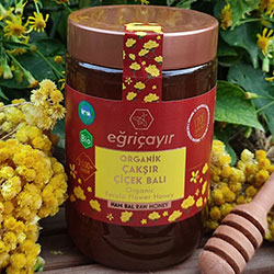 Eğriçayır Organik Çakşır Çiçek Balı 850g