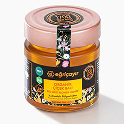 Eğriçayır Organik Çiçek Balı  İç Anadolu  300g