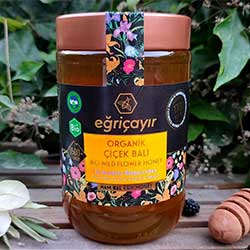 Eğriçayır Organic Flower Honey  From the Cental Anatolia Region  850g